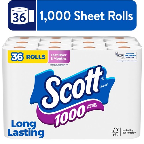 1000 toilet paper rolls - paper, 36