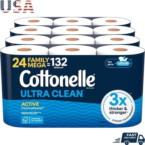 Ultra clean ply toilet - 1-ply,