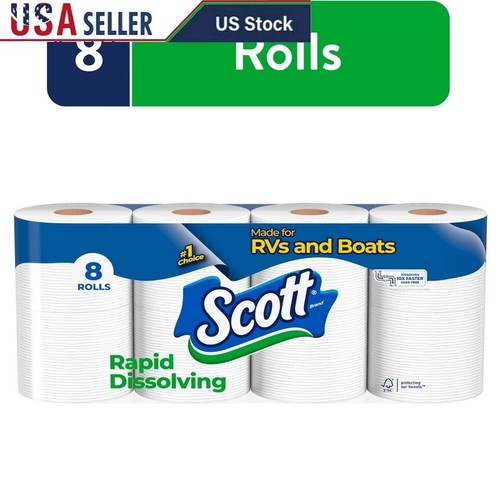 Rapid dissolving toilet paper - rapid,