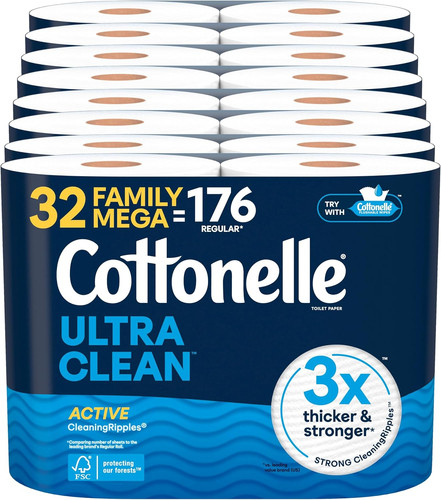 Ultra clean toilet paper with - ultra,