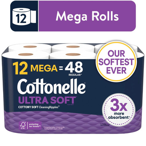 Ultra soft toilet paper - soft,