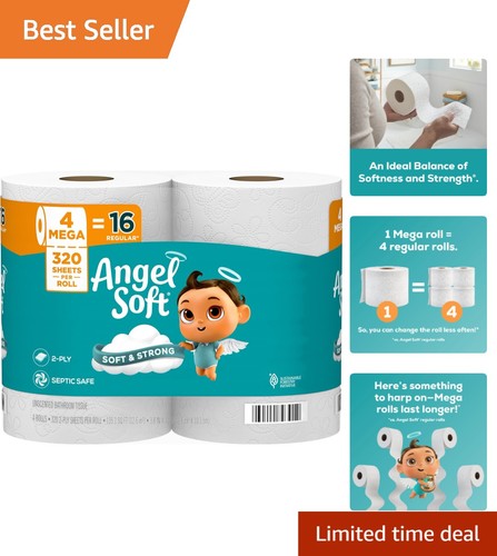 Toilet paper mega rolls - mega,