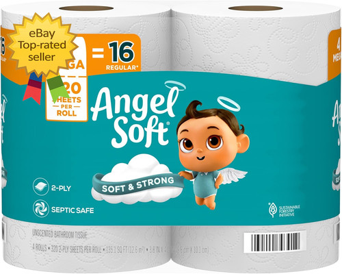 Soft strong toilet paper - toilet, 4