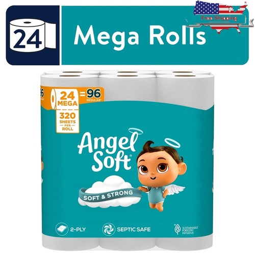 Mega toilet paper ply rolls - mega,