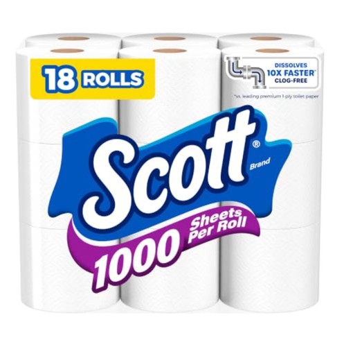 Toilet paper rolls 1000 - 18,