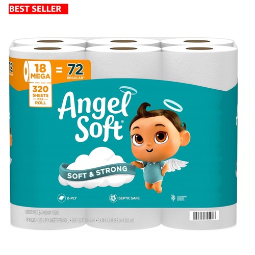 Toilet paper mega rolls - 18,
