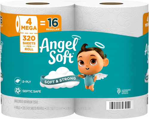 Toilet paper mega 16 - paper, 4
