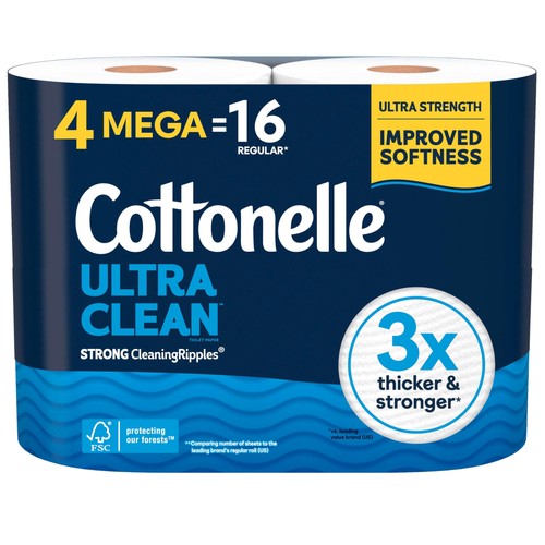 Ultra clean toilet paper - clean,