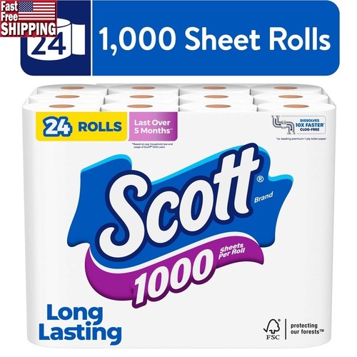 1000 sheets ply - ply, toilet
