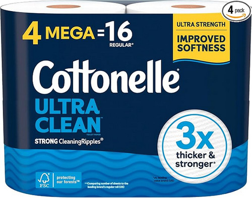 Ultra clean toilet paper - ultra,