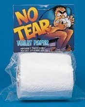 Tear toilet paper roll - tear,