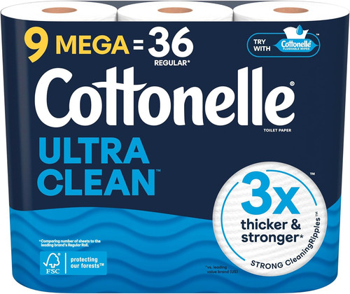 New ultra clean toilet paper - new,