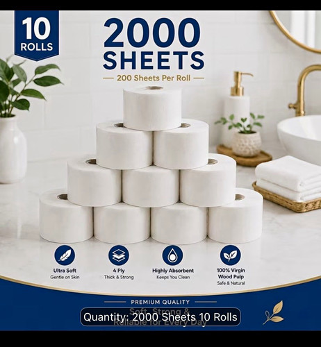 Ply ultra soft toilet paper - 4-ply,