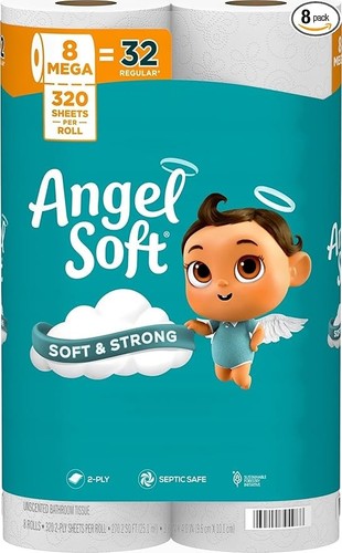 Toilet paper mega rolls - mega,