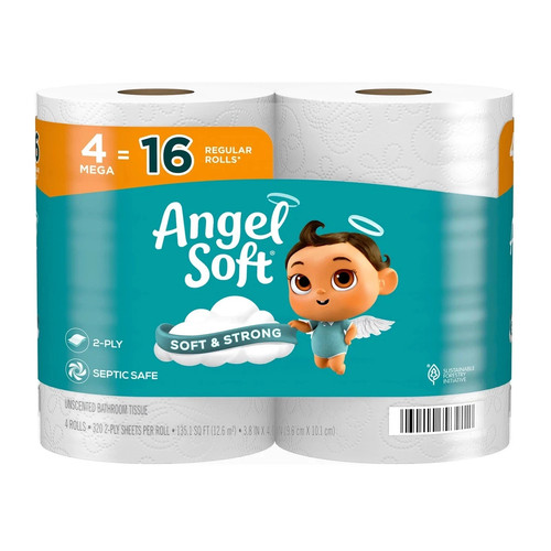 Toilet paper mega - mega, rolls