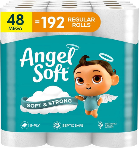 Toilet paper mega rolls - 48,