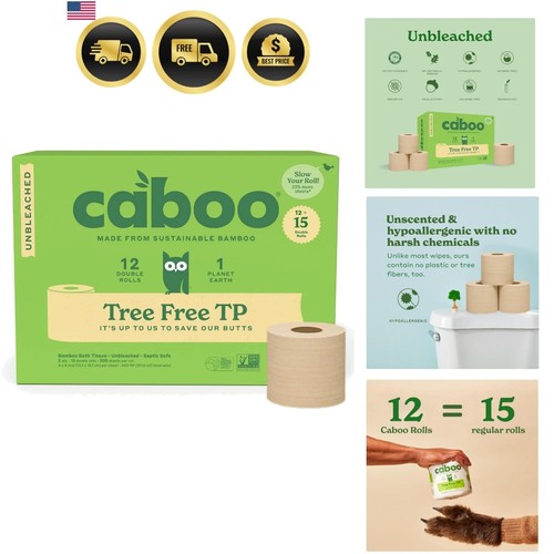 Tree free unbleached toilet - unbleached,