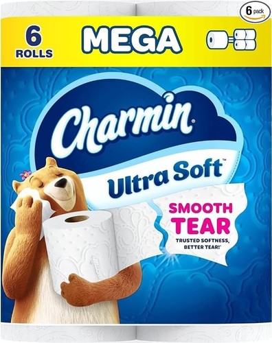 Soft toilet paper - paper,, mega