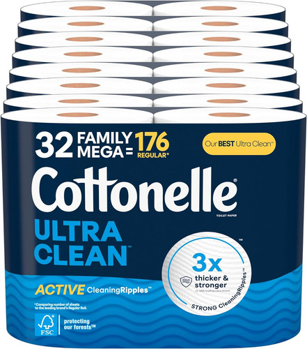 Ultra clean toilet paper - ultra,