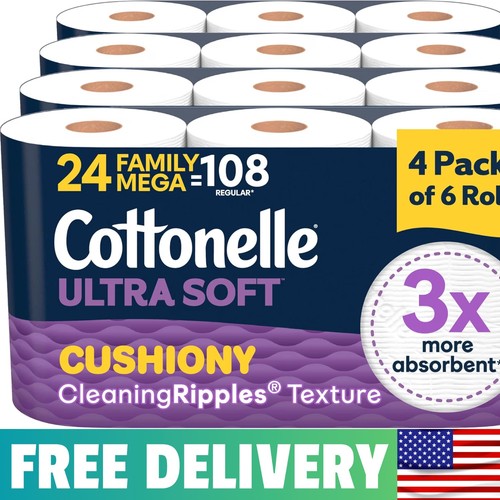 Ultra soft toilet paper - soft,