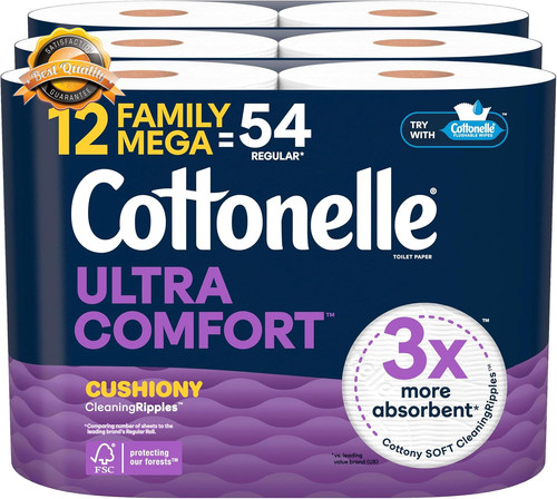 Toilet paper family mega - paper, 12