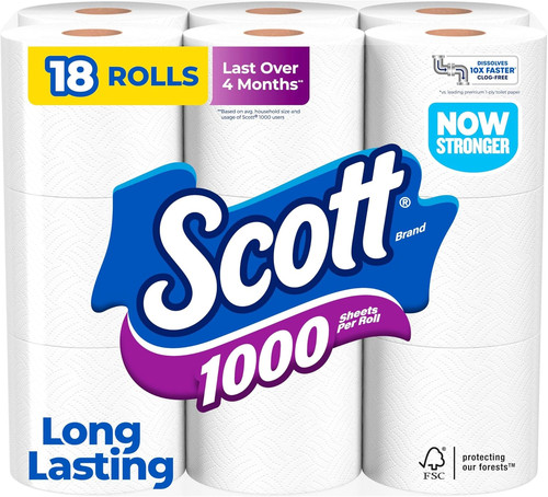1000 toilet paper rolls - toilet, paper,
