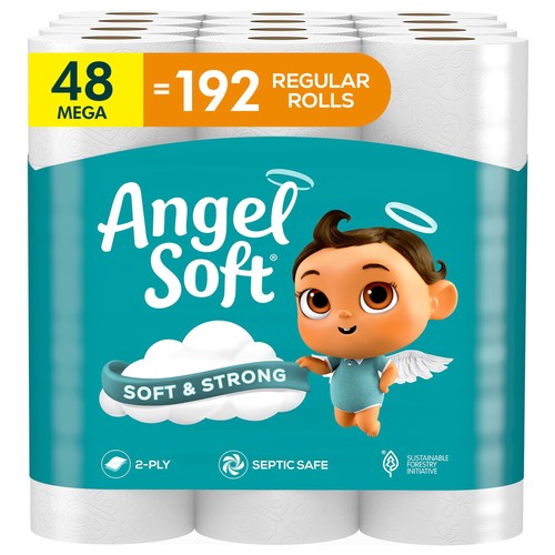 Toilet paper mega rolls - toilet, =