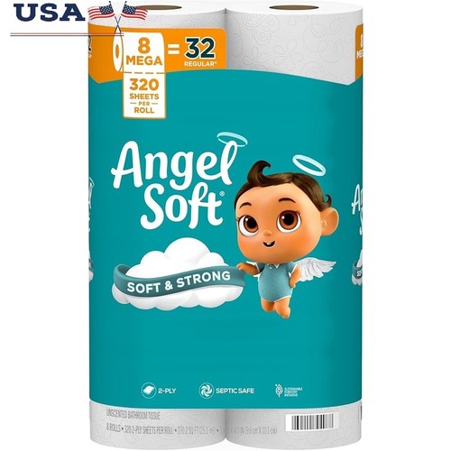 Toilet paper mega rolls - rolls, =