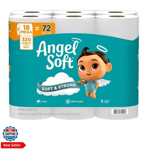 Toilet paper mega rolls - toilet, 18