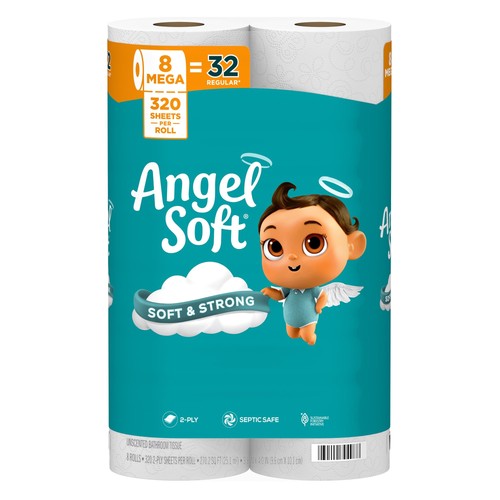 Toilet paper mega rolls - toilet, =