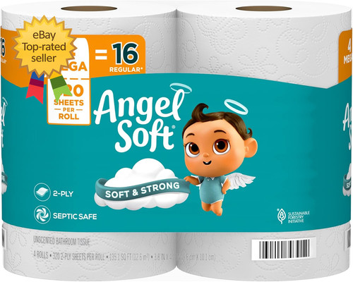 Toilet paper mega - mega, 6