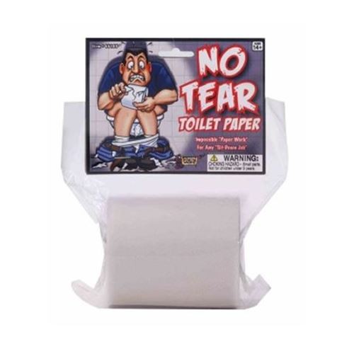 Tear toilet paper - no,