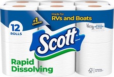 Rapid-Dissolving Toilet Paper