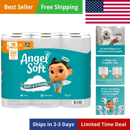 Toilet paper mega - 18, =