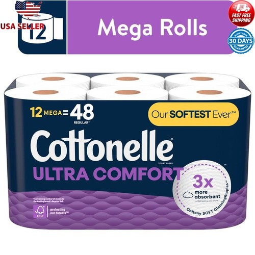 Ultra comfort toilet paper - comfort, 12