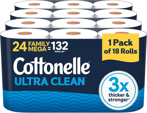 Ultra clean toilet paper 24 - clean,