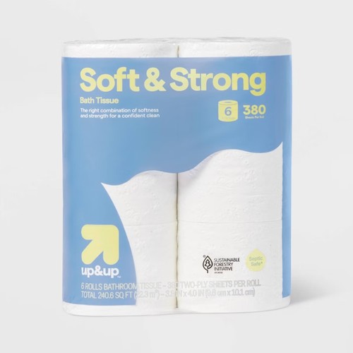 Soft strong toilet paper - toilet,
