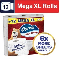 Ultra Strong Toilet Paper 12