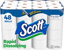 Rapid-Dissolving Toilet Paper