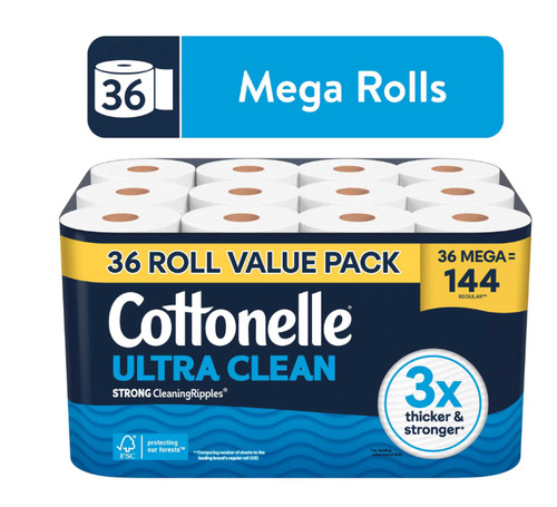 Ultra clean toilet paper - ultra,