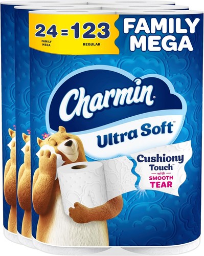 Charmin ultra soft toilet - ultra,