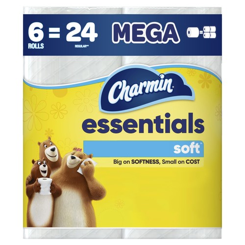 Toilet paper mega rolls - paper, 6