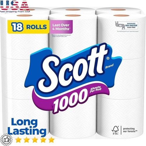 1000 sheets ply toilet paper - sheets, 1-ply